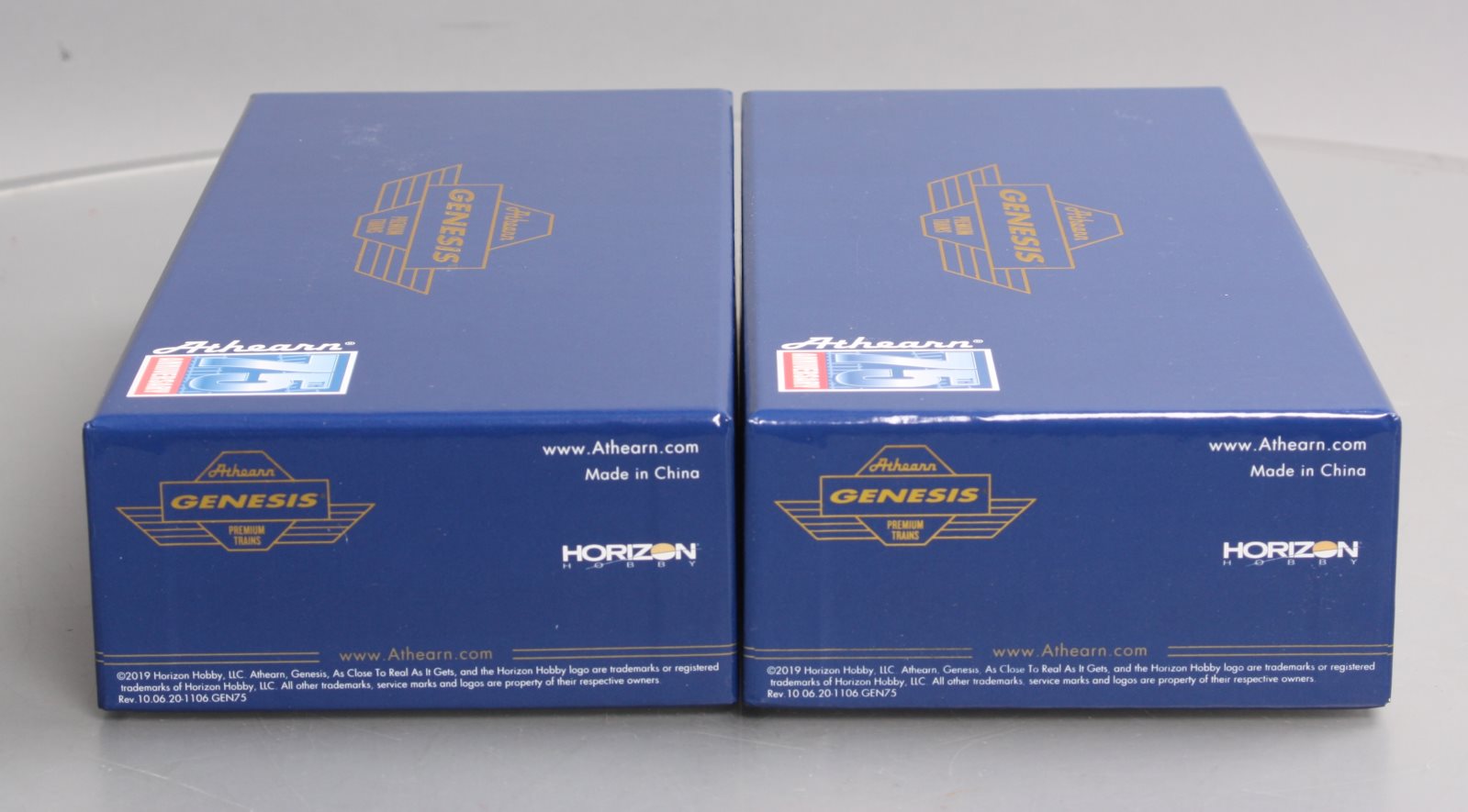 Athearn G19548 HO Santa Fe F7A/B Diesel Locomotive #339L/#348A w/DCC & Sound
