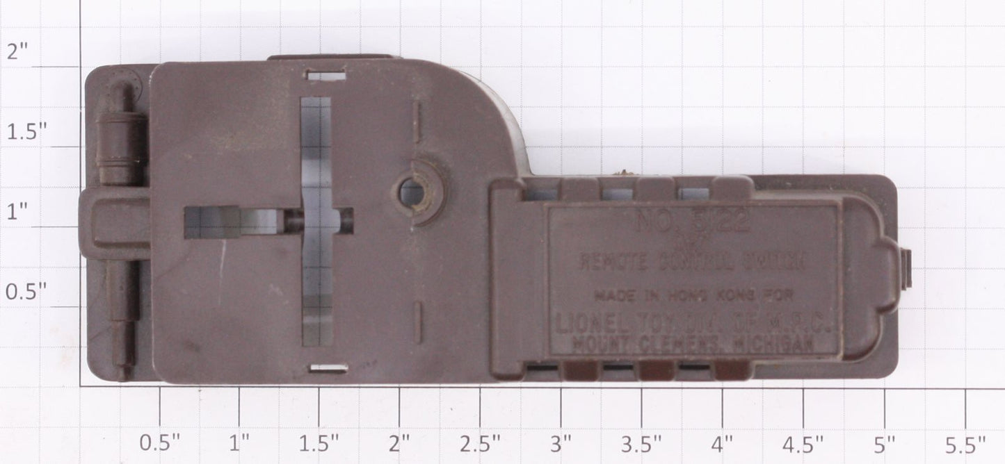 Lionel 5122-65 O27 Gauge Right Hand Track Turnout Switch Motor Housing