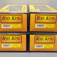 MTH 30-6262 O Wabash RailKing O-27 Madison Passenger Car Set (Set of 4) NIB