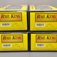 MTH 30-6262 O Wabash RailKing O-27 Madison Passenger Car Set (Set of 4) NIB