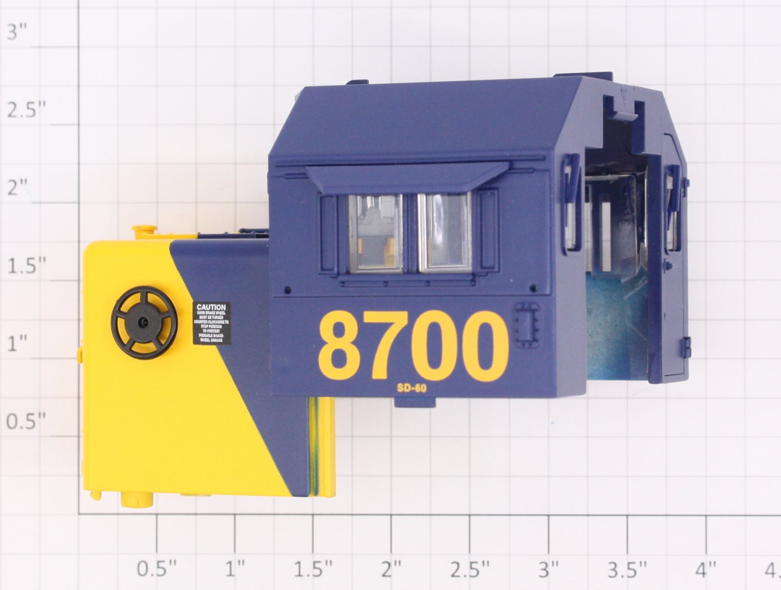 Lionel 18263-7 CSX SD60Mac Diesel Body Cab Shell #8700