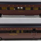 Lionel 6-22420 O PRR Broadway Limited 18" Aluminum Passenger Cars (Set of 2)