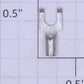 Acme 1218-58 #22 Gauge Spade Terminal