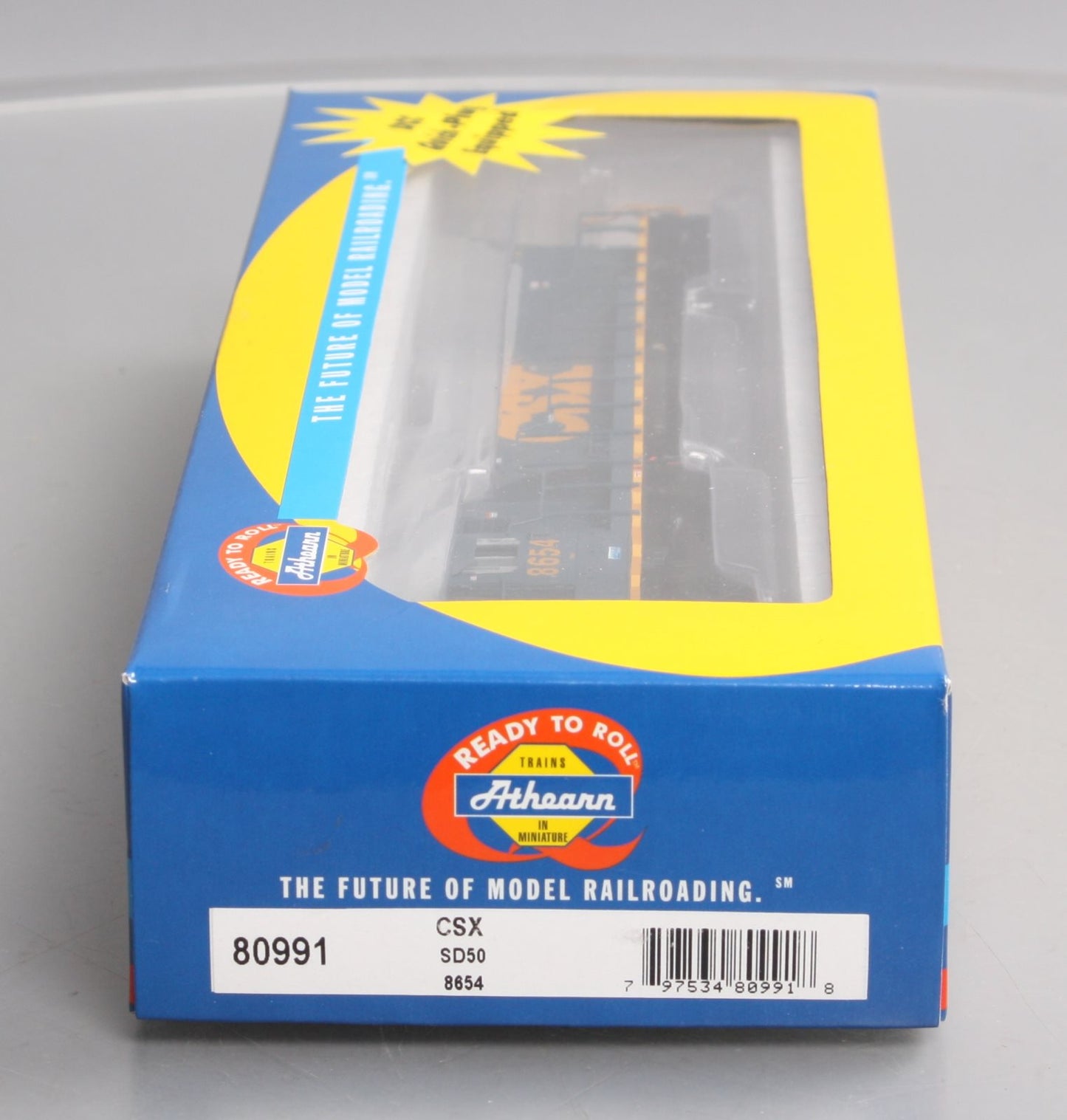 Athearn 80991 HO CSX/YN3 SD50 Diesel Locomotive #8654