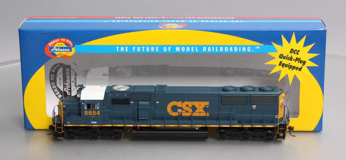 Athearn 80991 HO CSX/YN3 SD50 Diesel Locomotive #8654