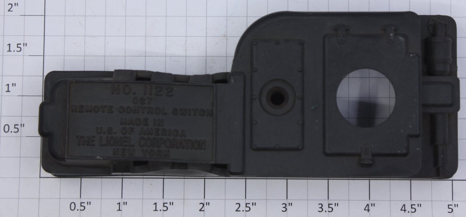 Lionel 1122-220 O27 Left Hand Track Turnout Switch Motor Cover
