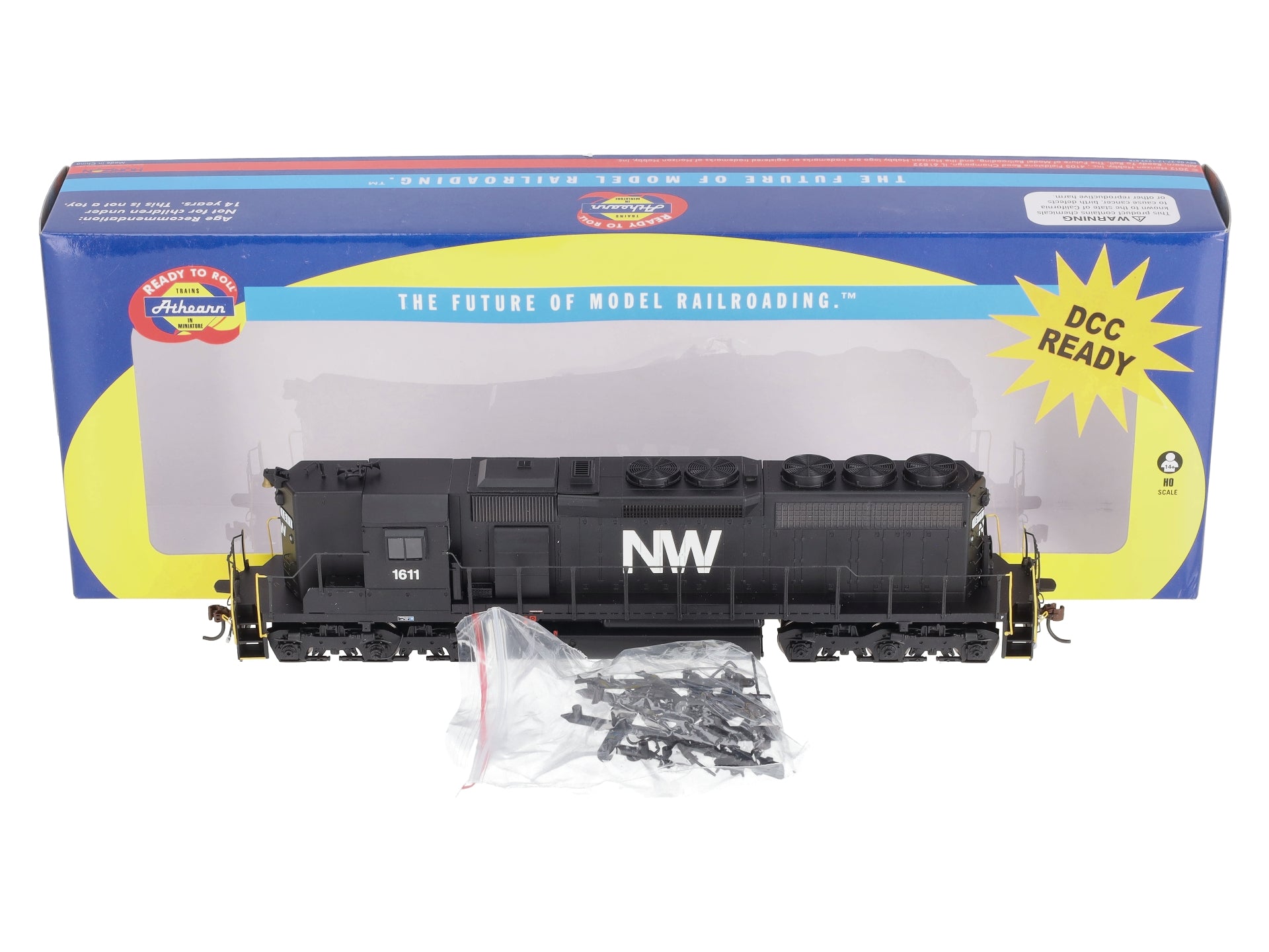 Athearn 98718 HO Norfolk & Western SD40 #1611