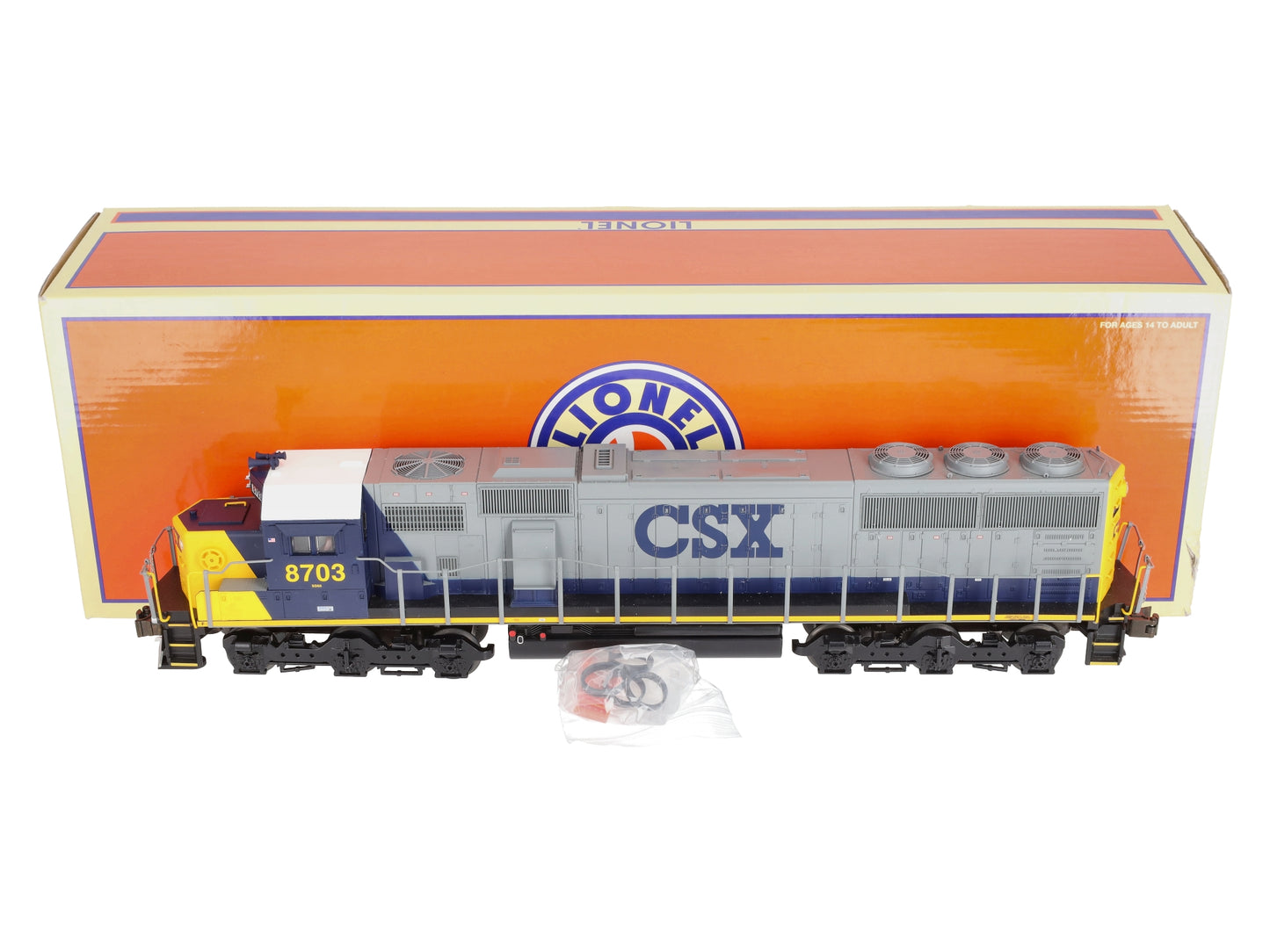 Lionel 6-28356 O Gauge CSX SD60 Diesel Locomotive #8703