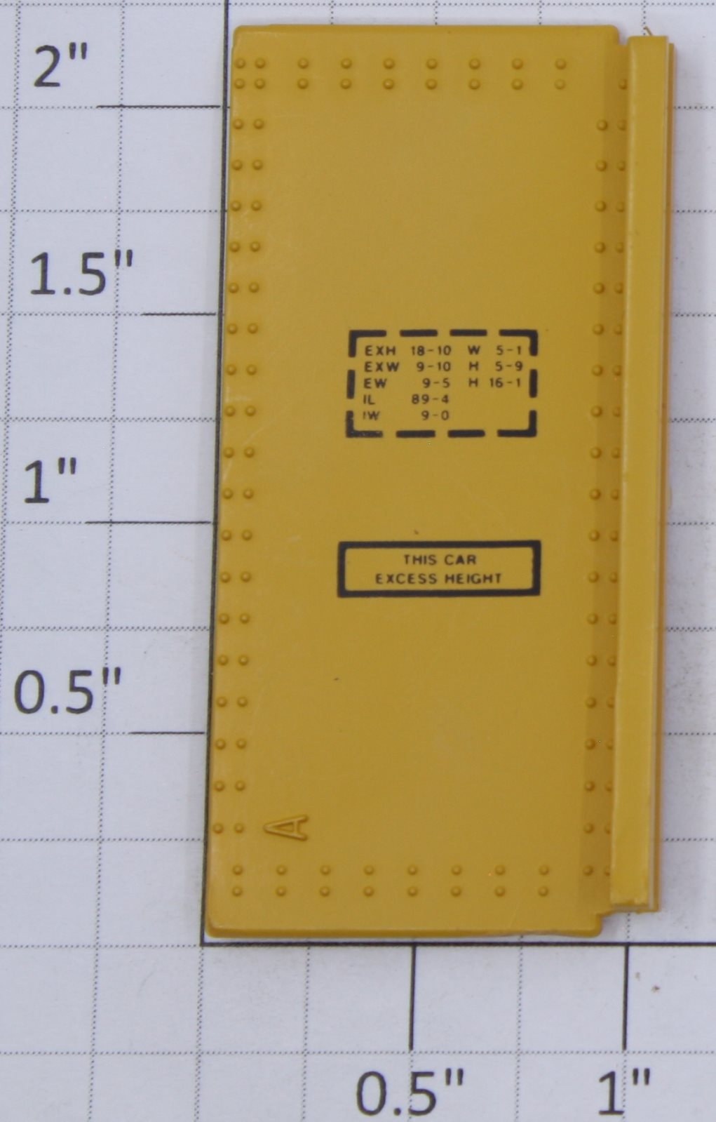 Lionel 10789-44 LOTS CSX Auto Carrier Left Hand Yellow Door