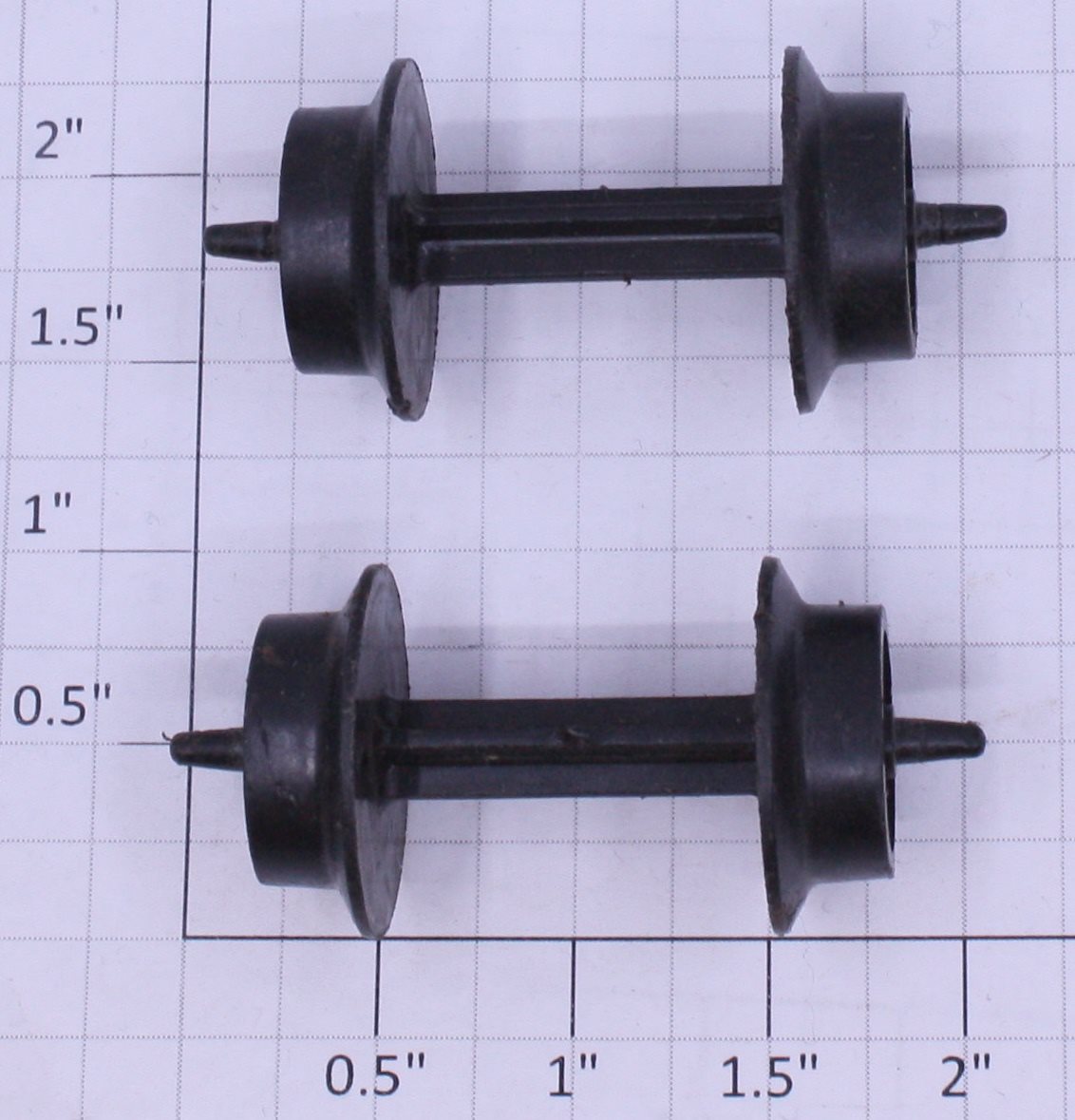 Acme 1218-4 O Gauge Molded Plastic Wheel Sets (Bag of 2)