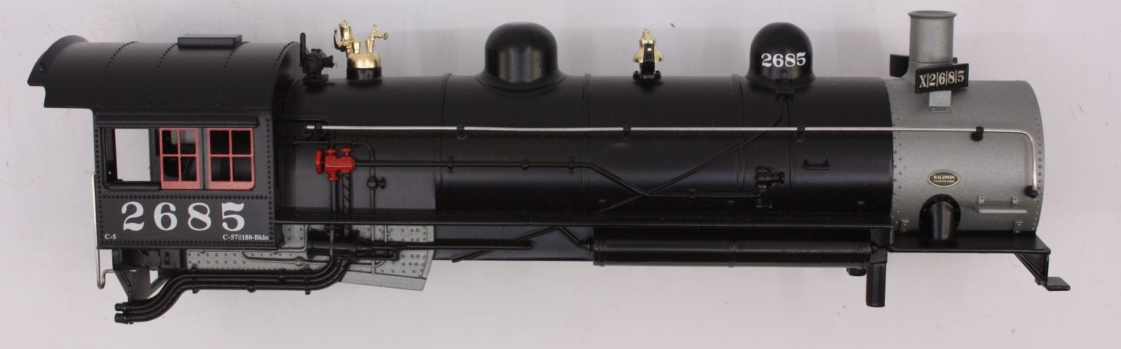 Lionel 28036-7 SP 2-8-0 Consolidation Boiler Shell Without Boiler Front #2685