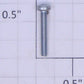 Lionel M2.5-0.45 x 16mm Pan Head Phillips Screw