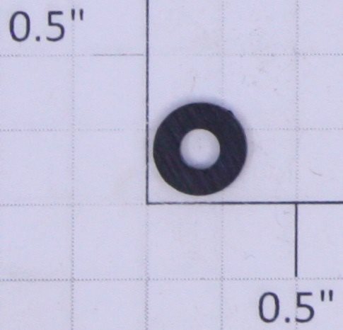 Lionel #6 x 5/16" x 1/8" Black Plastic Washer