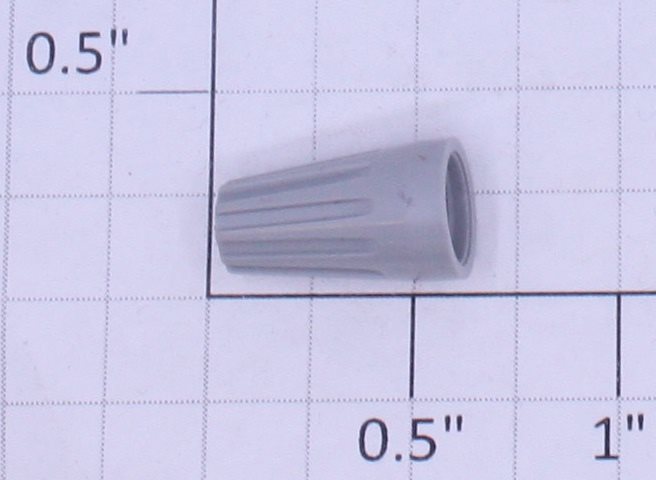 Lionel 7227-30 Small Gray Twist-on Wire Connector