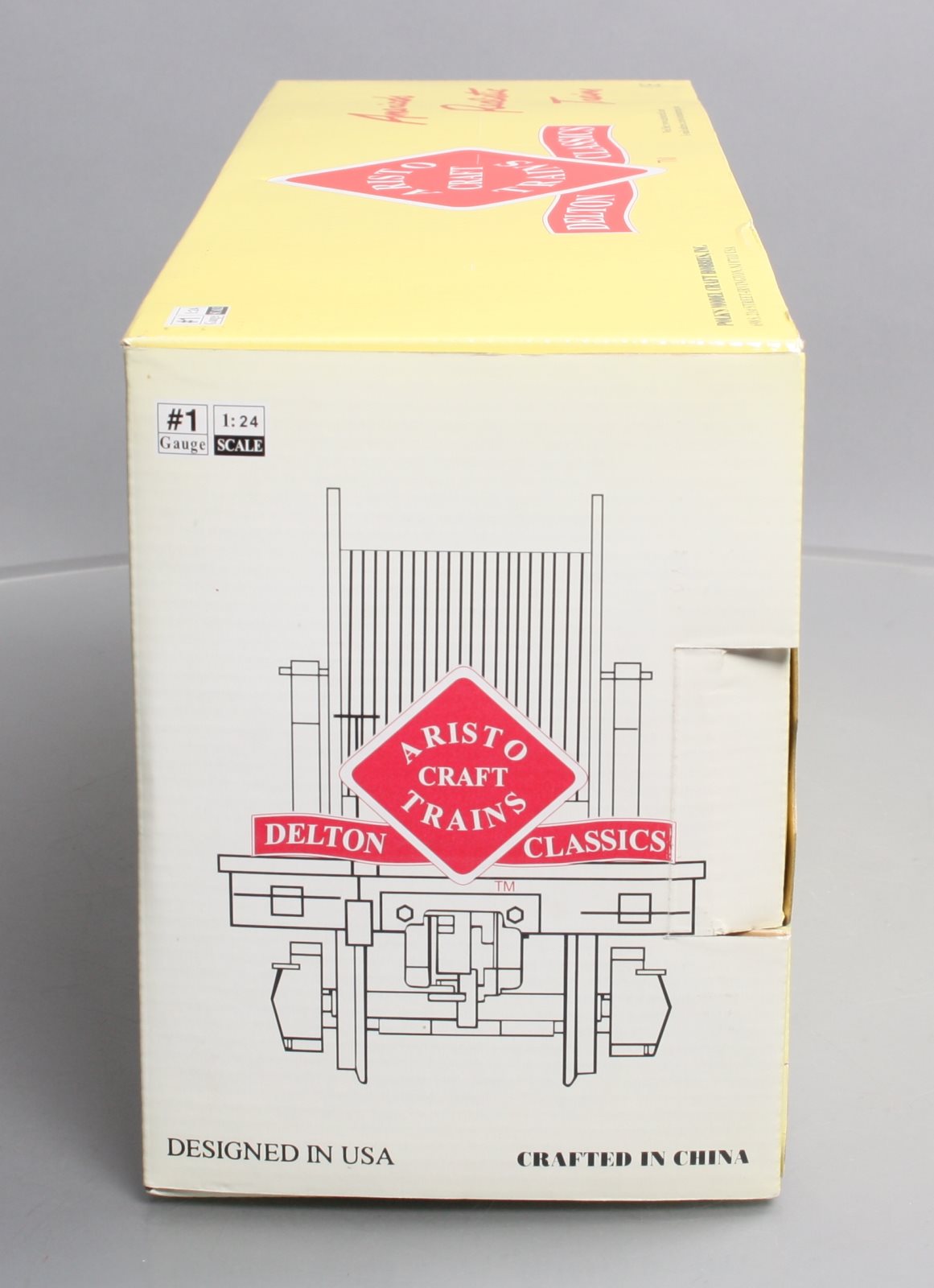 Aristo-Craft 86402 G Scale Colorado & Southern Flatcar With Cable Reel Load
