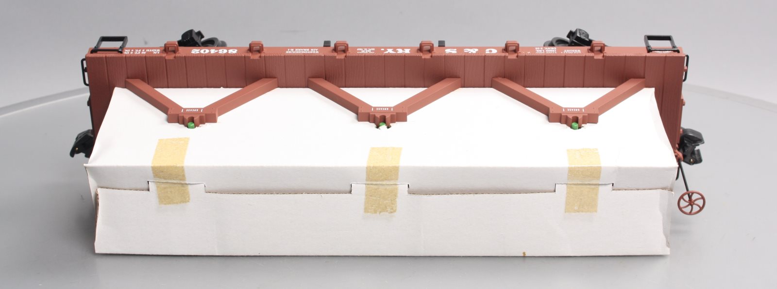 Aristo-Craft 86402 G Scale Colorado & Southern Flatcar With Cable Reel Load