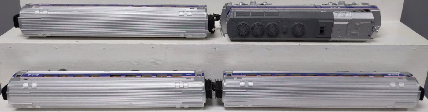 MTH 30-4246-1 O Gauge Amtrak Railking F40PH Diesel Passenger Train Set w/PS 3.0