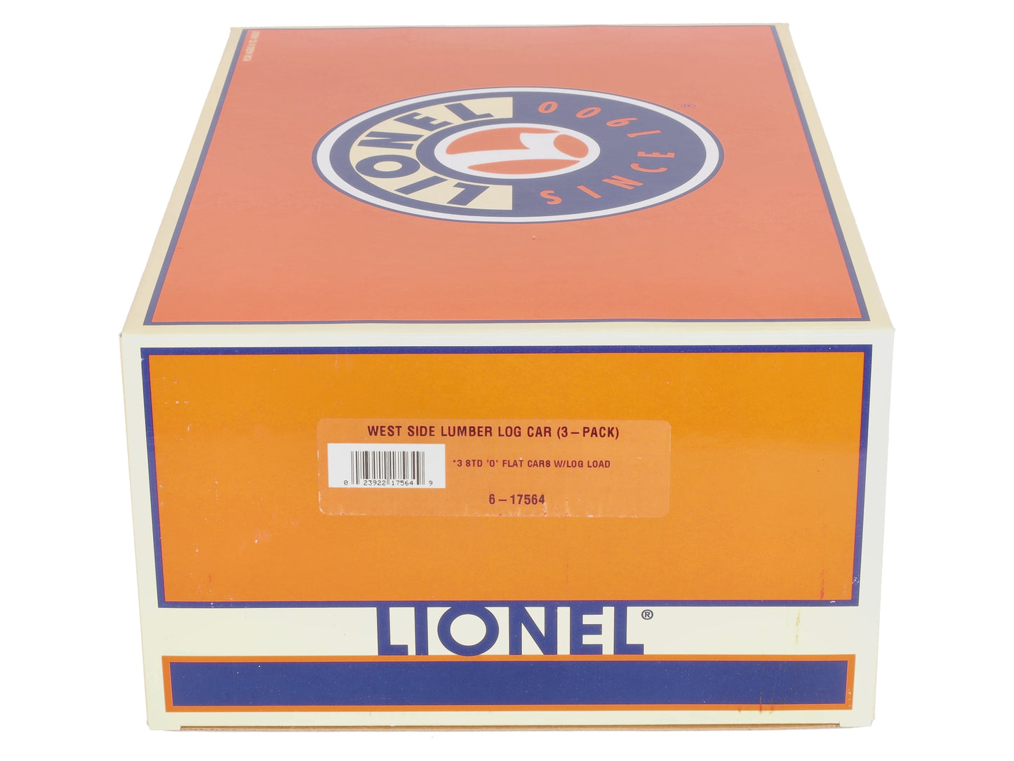Lionel 6-17564 O West Side Lumber Shay Log Cars: #26717,#26718,#26719 (Set of 3)