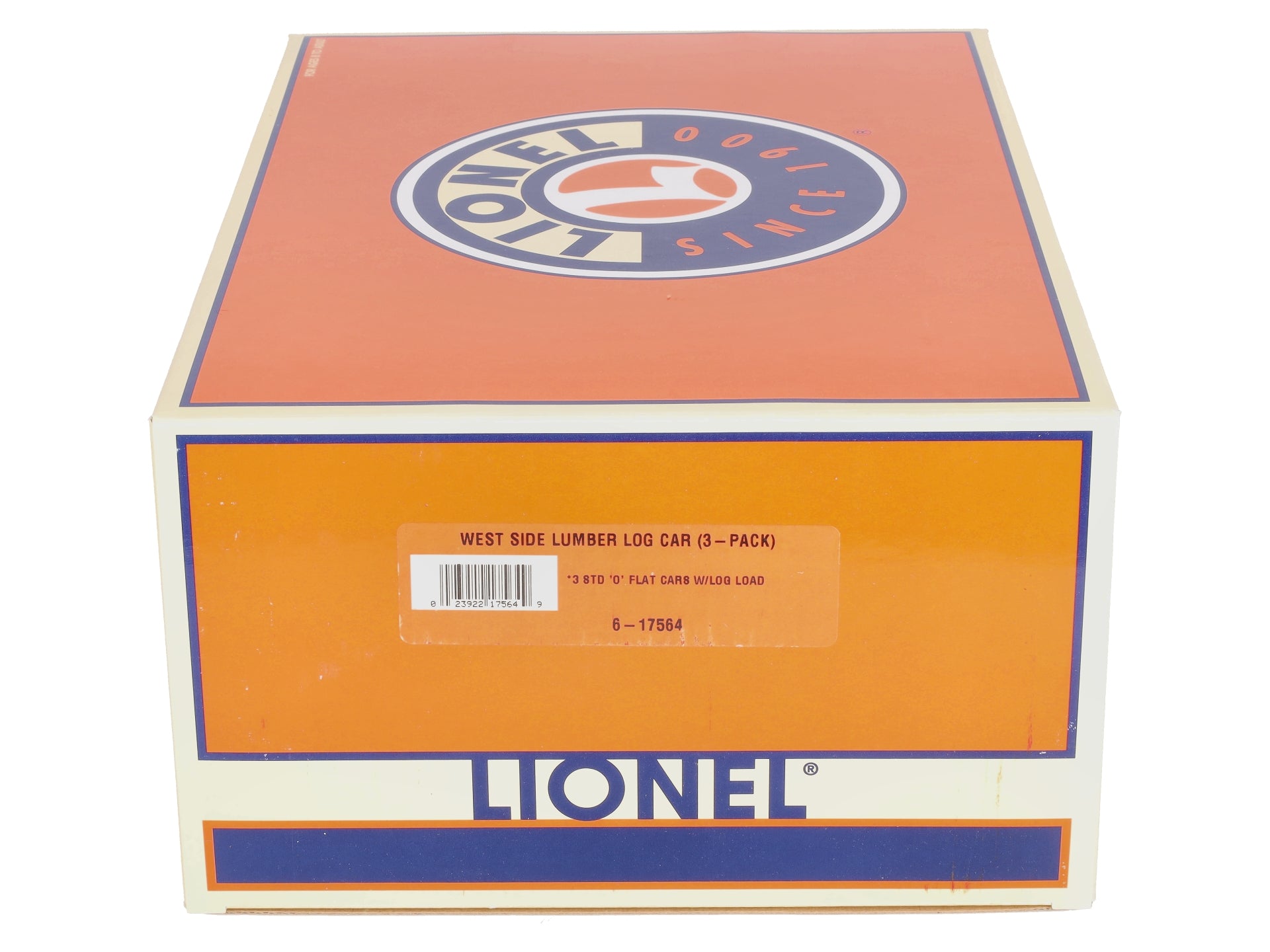 Lionel 6-17564 O West Side Lumber Shay Log Cars: #26717,#26718,#26719 (Set of 3)