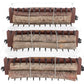 Lionel 6-17564 O West Side Lumber Shay Log Cars: #26717,#26718,#26719 (Set of 3)