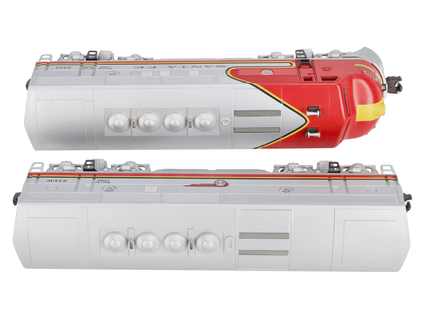 Lionel 6-18130 O Gauge Santa Fe F3 AB Diesel Locomotives #2343/2343C NIB