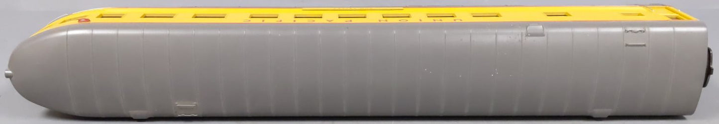 MTH 70-68003 G Scale Union Pacific Streamlined Observation Car - Metal Wheels