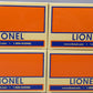 Lionel 6-84020 O Gauge Pennsylvania Power & Light Rotary Gondolas (Pack of 4)