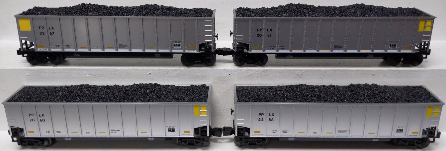 Lionel 6-84020 O Gauge Pennsylvania Power & Light Rotary Gondolas (Pack of 4)