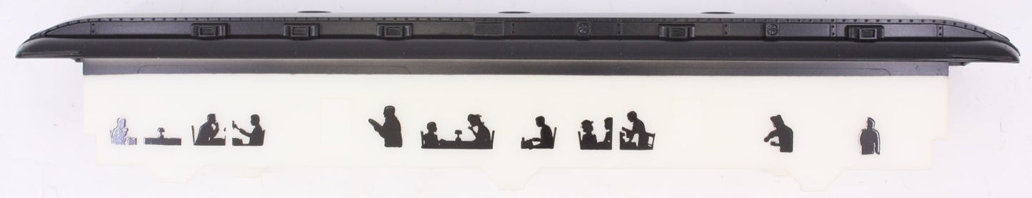Lionel 12802-23 Chat & Chew Roadside Diner Black Roof and Window Insert