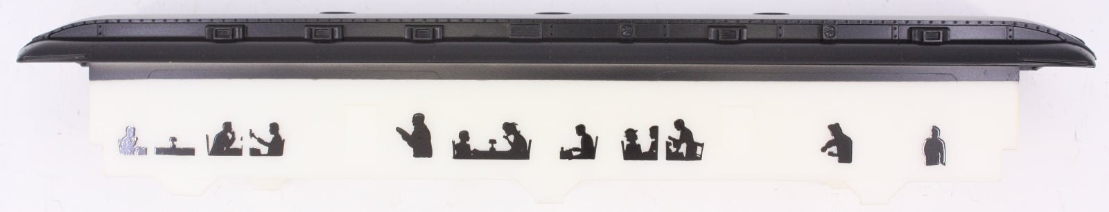 Lionel 12802-23 Chat & Chew Roadside Diner Black Roof and Window Insert