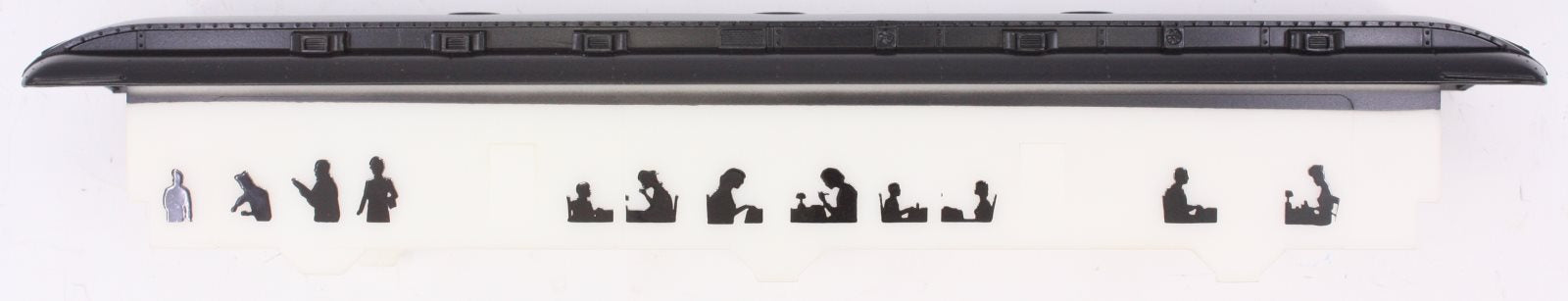 Lionel 12802-23 Chat & Chew Roadside Diner Black Roof and Window Insert