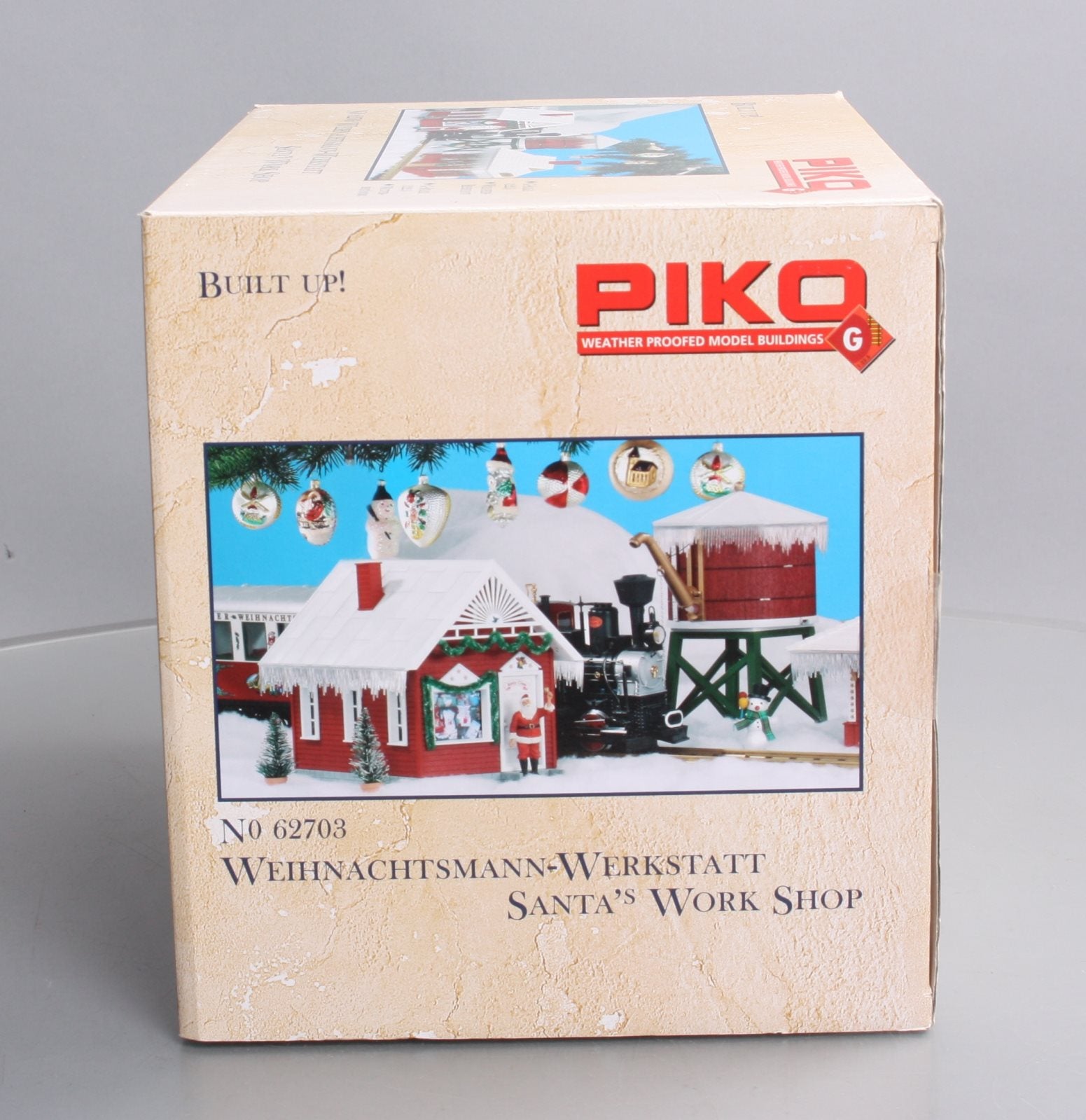Piko 62703 G Scale Santa's Work Shop Built-Up Christmas Building