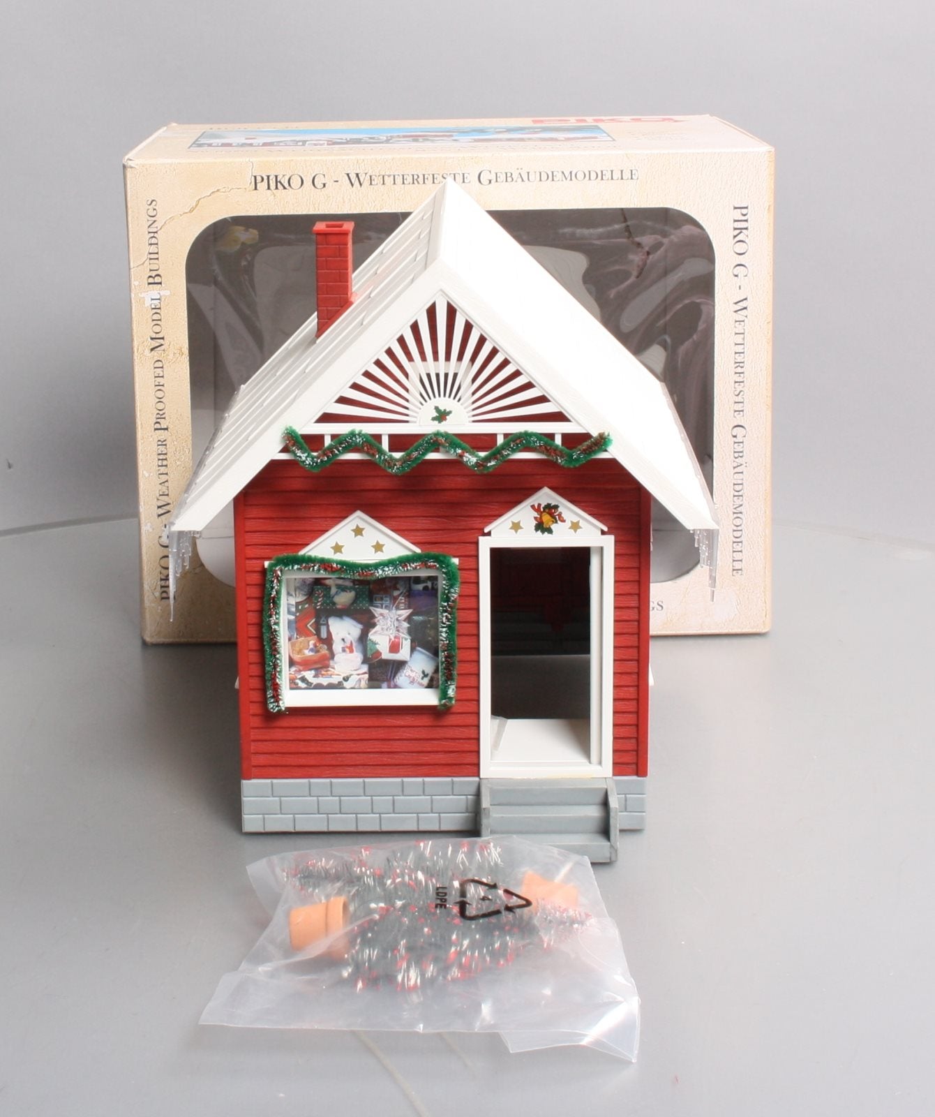 Piko 62703 G Scale Santa's Work Shop Built-Up Christmas Building