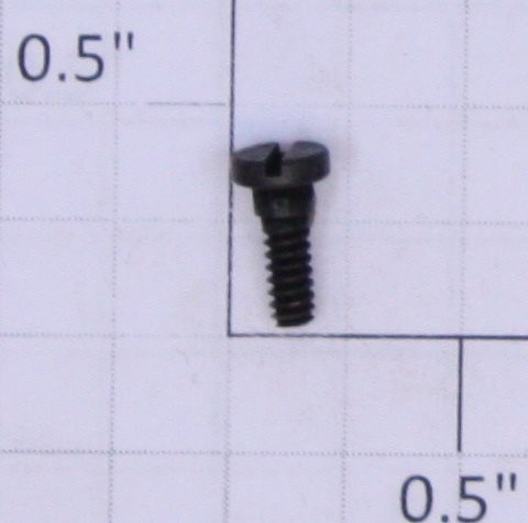 Lionel #4-36 x 1/4" Black Slotted Cab Mounting Shoulder Screw