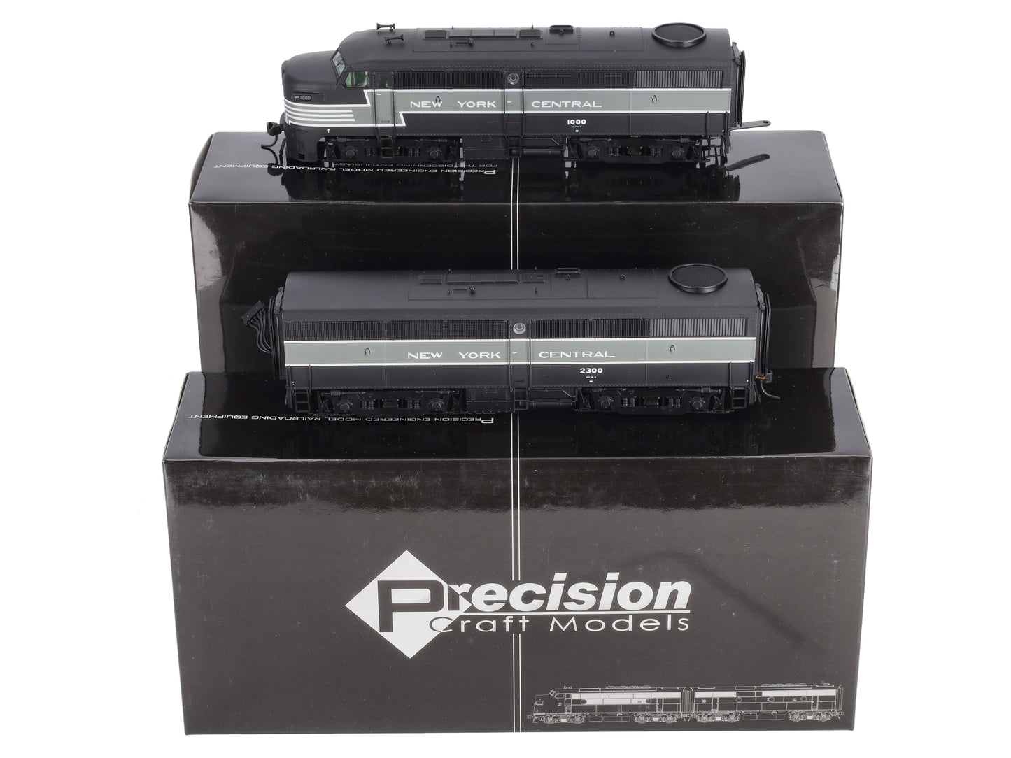 Precision Craft Models 263 HO NYC ALCO FA/B Diesel Set #1000/2300 w/ DCC & SND
