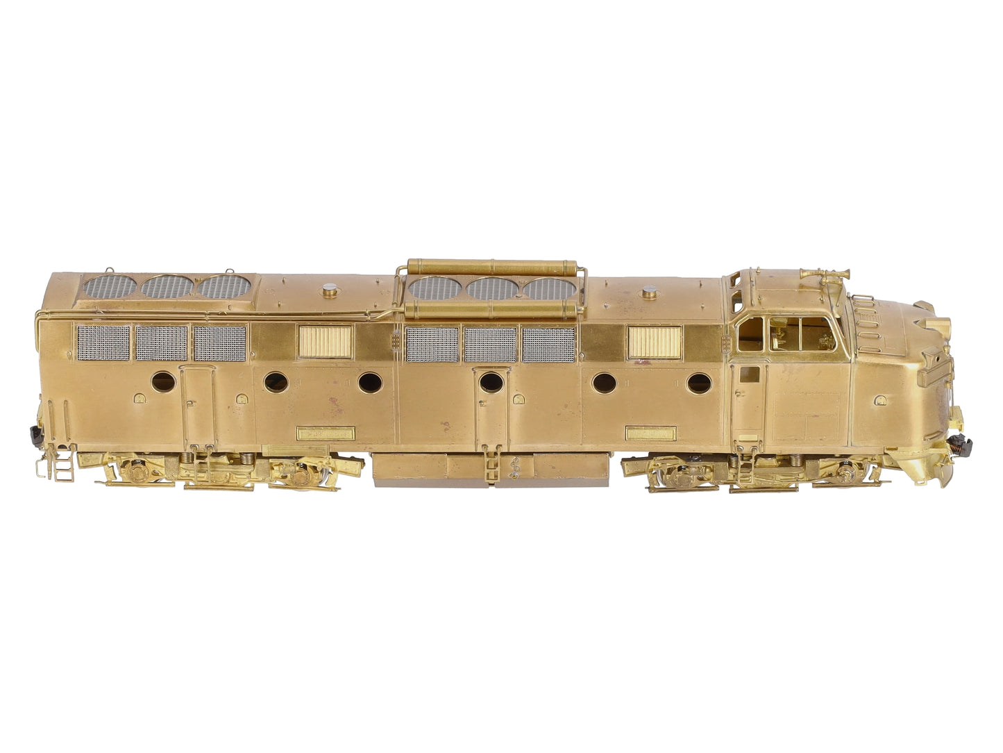 Overland 1909 HO Scale BRASS D&RGW Krauss-Maffei Diesel Engine -Unpainted EX/Box