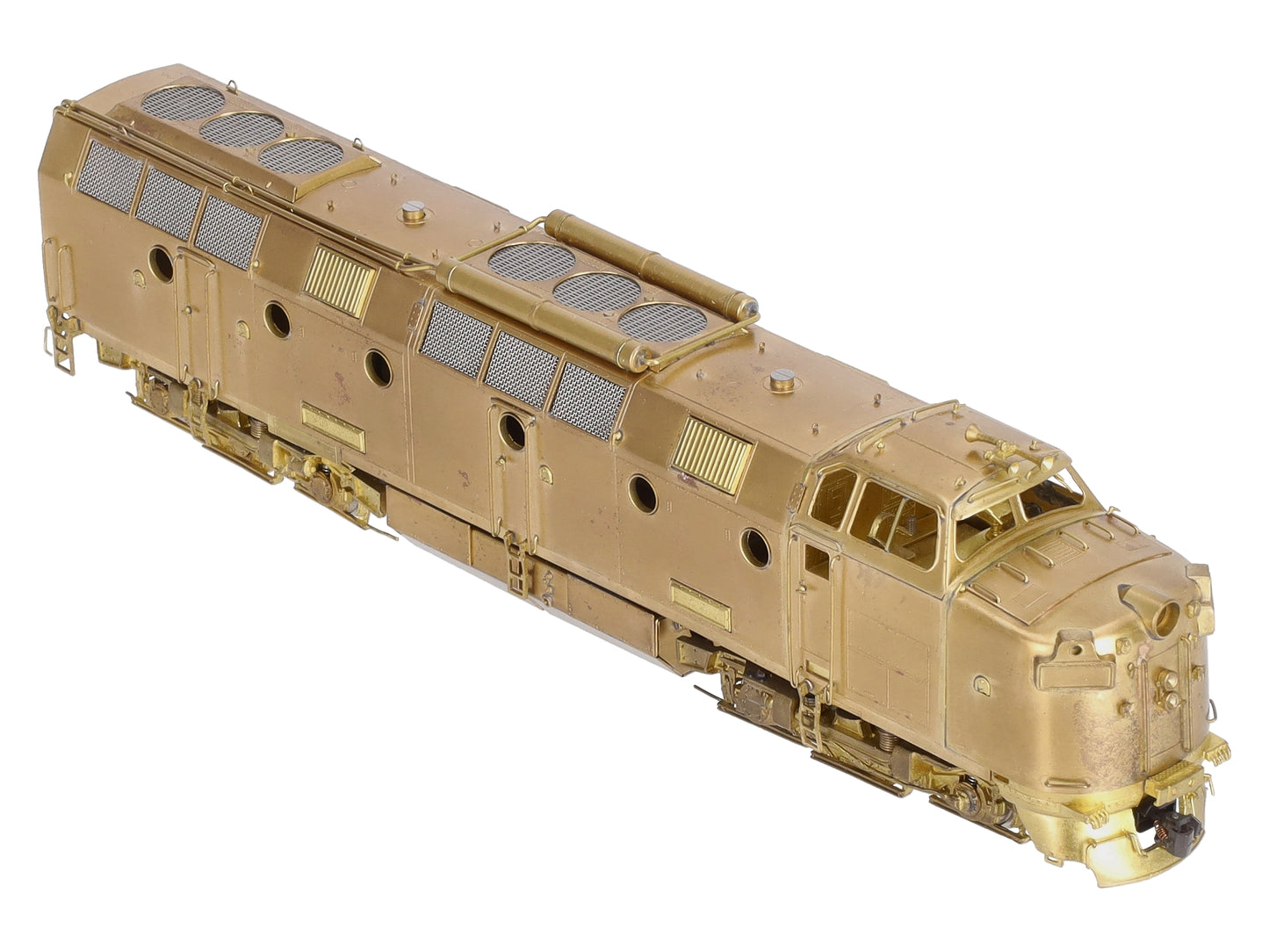 Overland 1909 HO Scale BRASS D&RGW Krauss-Maffei Diesel Engine -Unpainted EX/Box