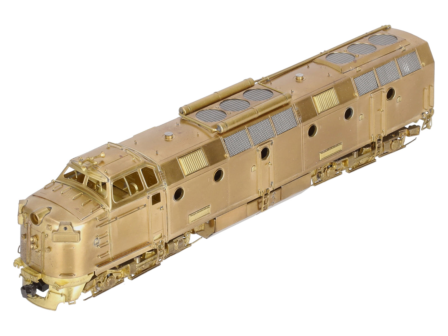 Overland 1909 HO Scale BRASS D&RGW Krauss-Maffei Diesel Engine -Unpainted EX/Box