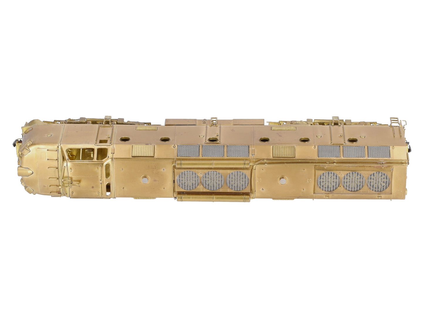 Overland 1909 HO Scale BRASS D&RGW Krauss-Maffei Diesel Engine -Unpainted EX/Box