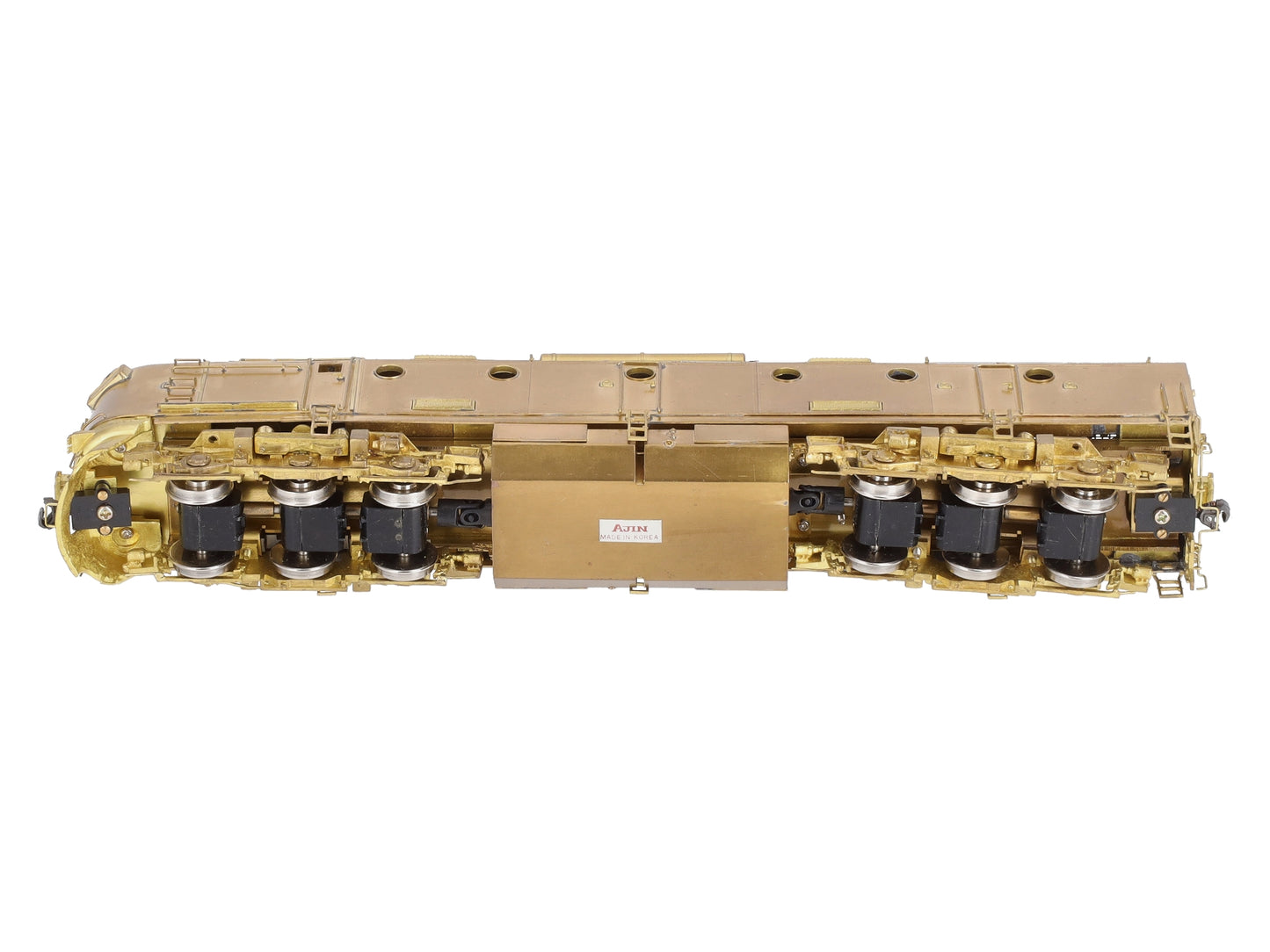 Overland 1909 HO Scale BRASS D&RGW Krauss-Maffei Diesel Engine -Unpainted EX/Box