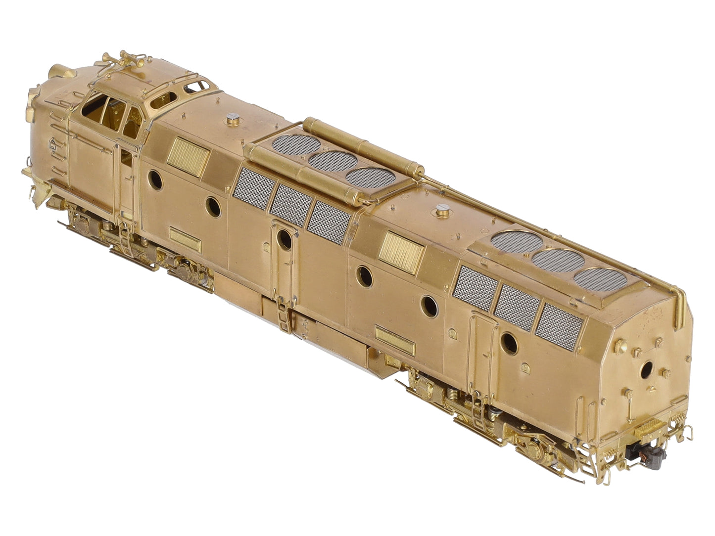 Overland 1909 HO Scale BRASS D&RGW Krauss-Maffei Diesel Engine -Unpainted EX/Box
