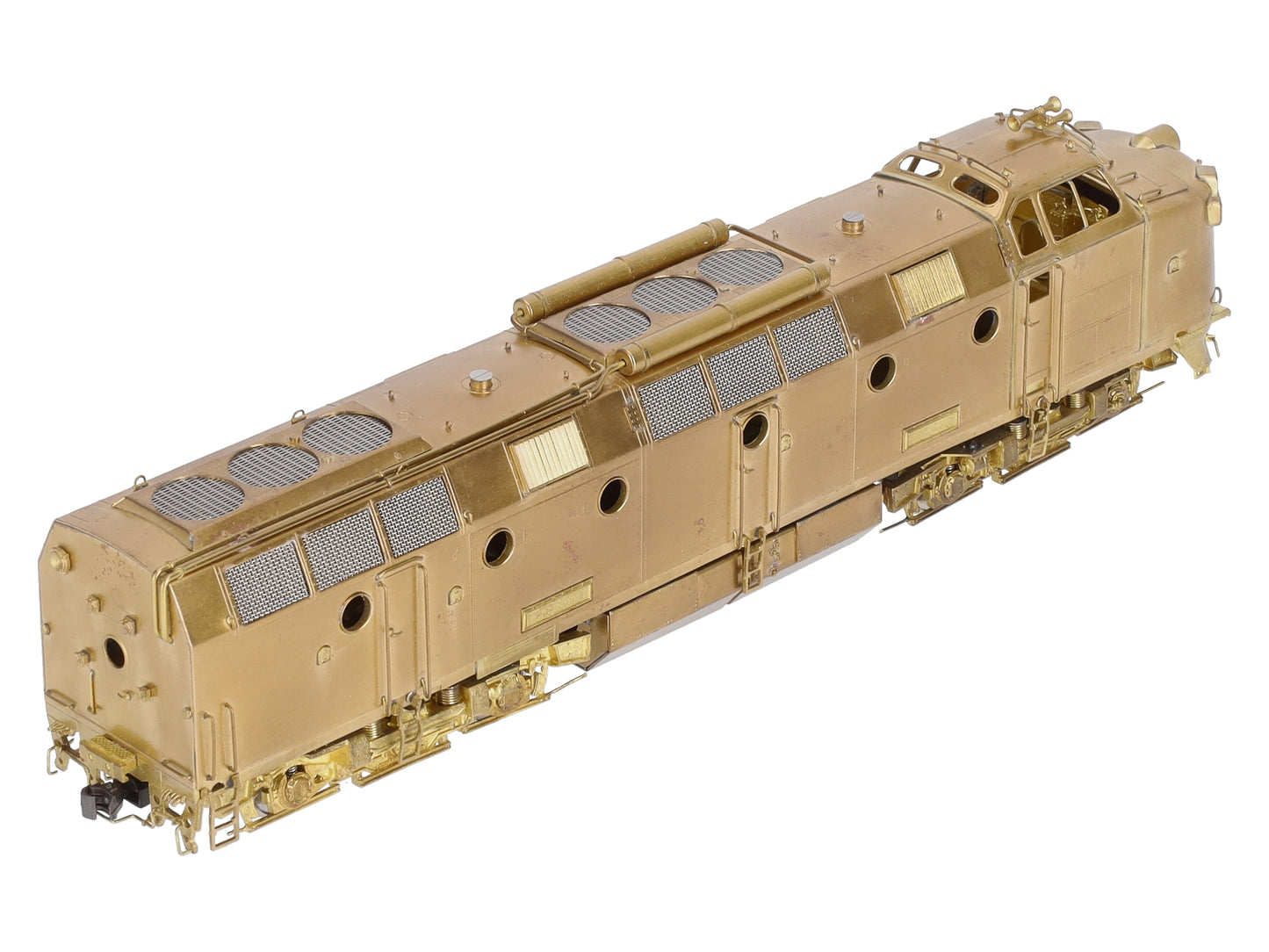 Overland 1909 HO Scale BRASS D&RGW Krauss-Maffei Diesel Engine -Unpainted EX/Box