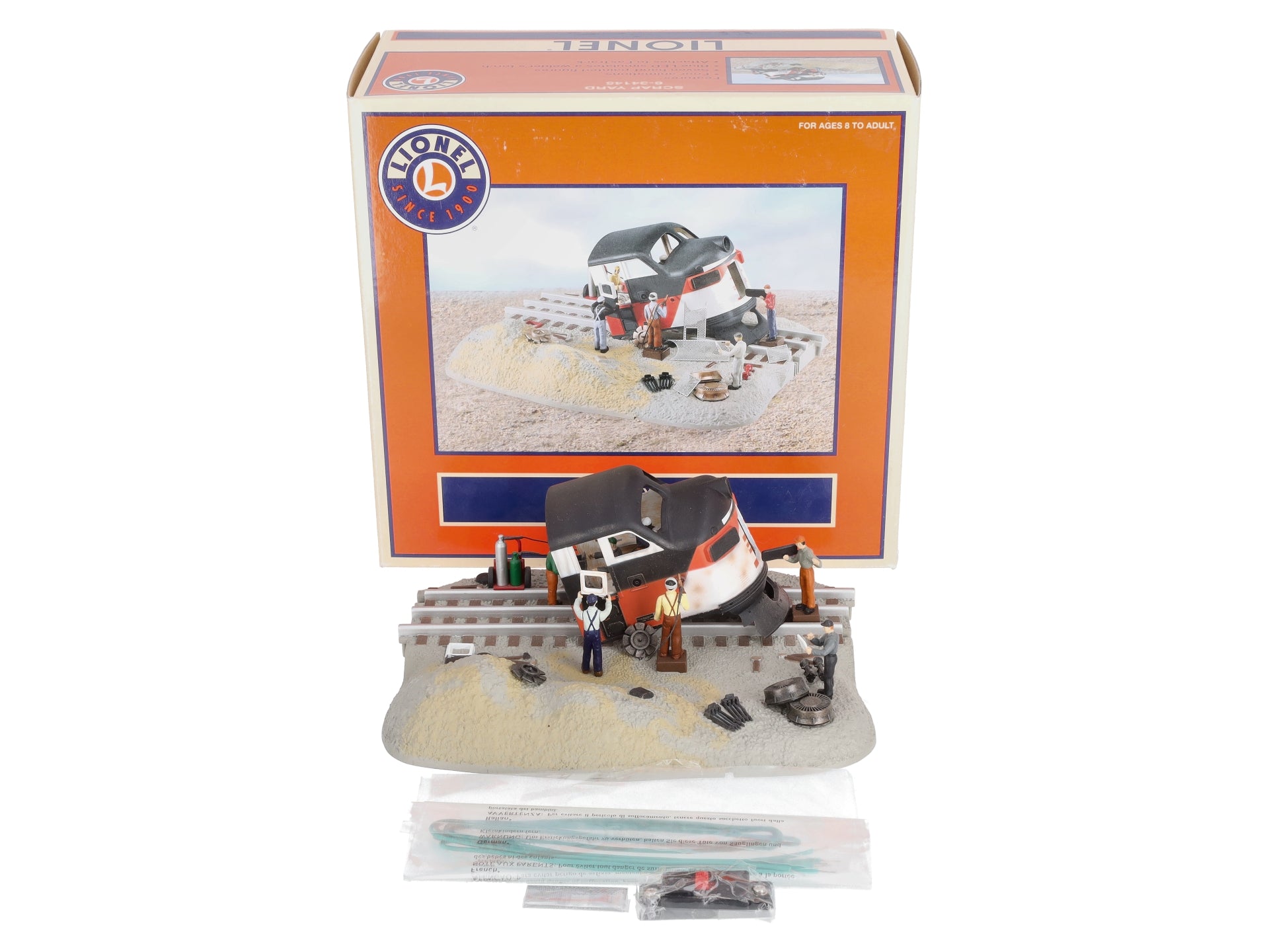 Lionel 6-34145 O Gauge New Haven Scrap Yard Scene