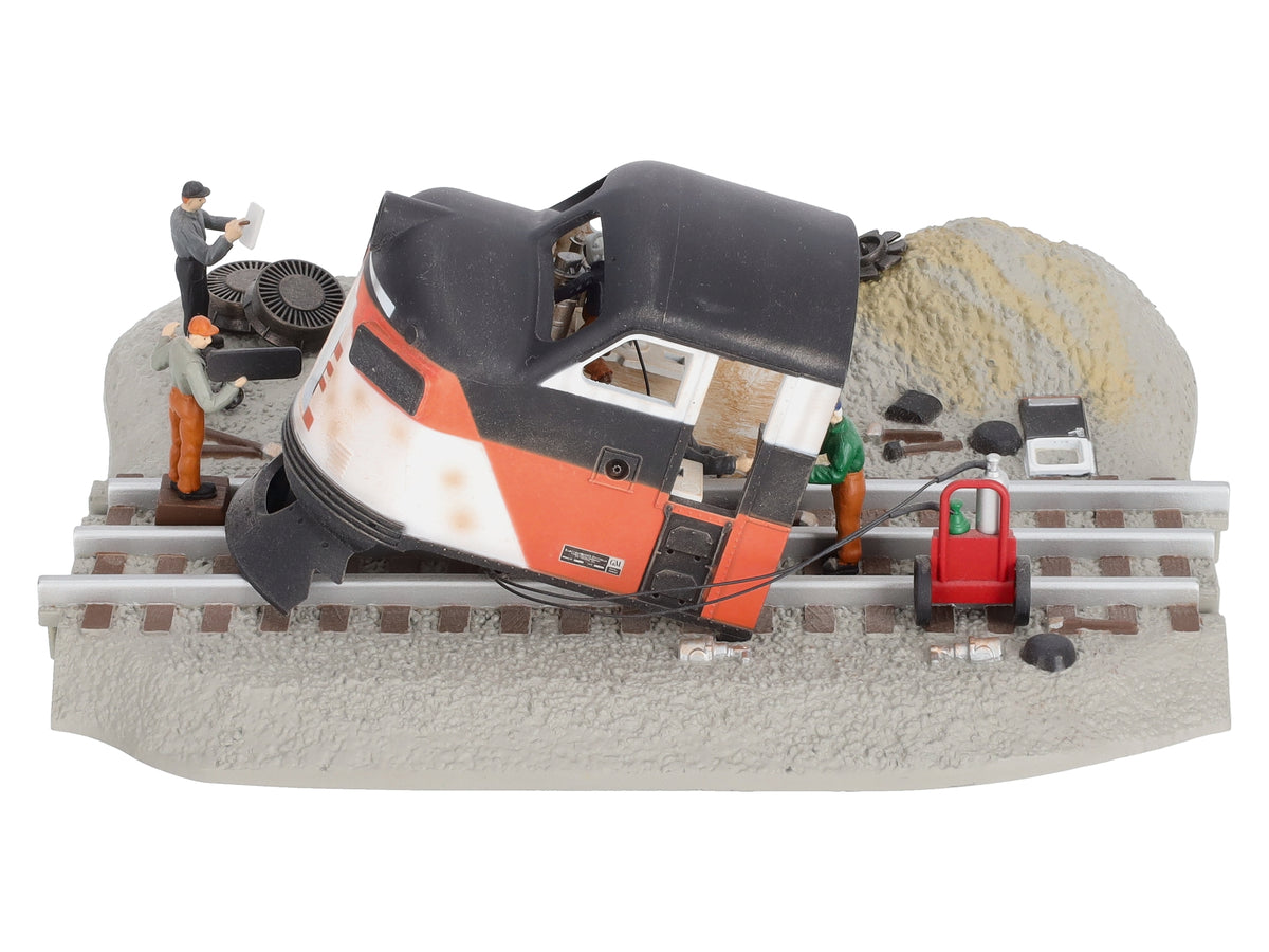 Lionel 6-34145 O Gauge New Haven Scrap Yard Scene LN/Box