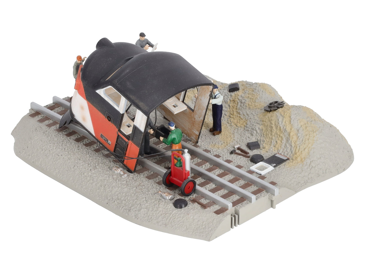 Lionel 6-34145 O Gauge New Haven Scrap Yard Scene LN/Box