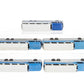 Tootsie Toy Vintage Die-Cast Greyhound Busses (5) VG