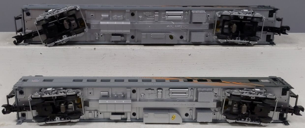 MTH 20-69144 O Gauge Western Pacific Streamlined Coach Car Passenger Set