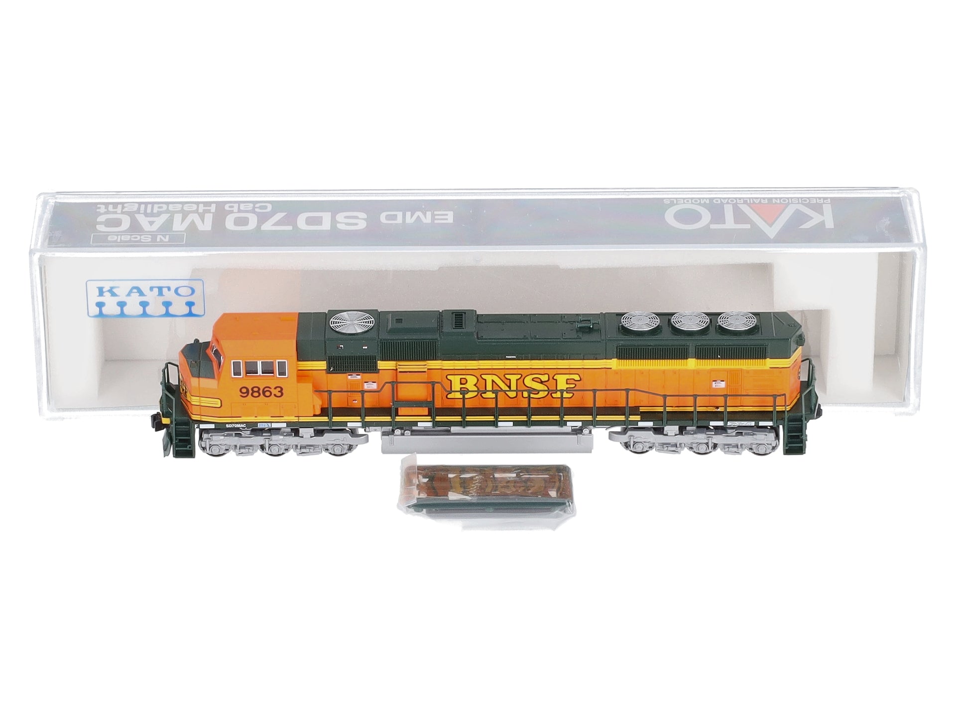 Kato 176-6311 N BNSF SD70MAC Diesel Locomotive #9863