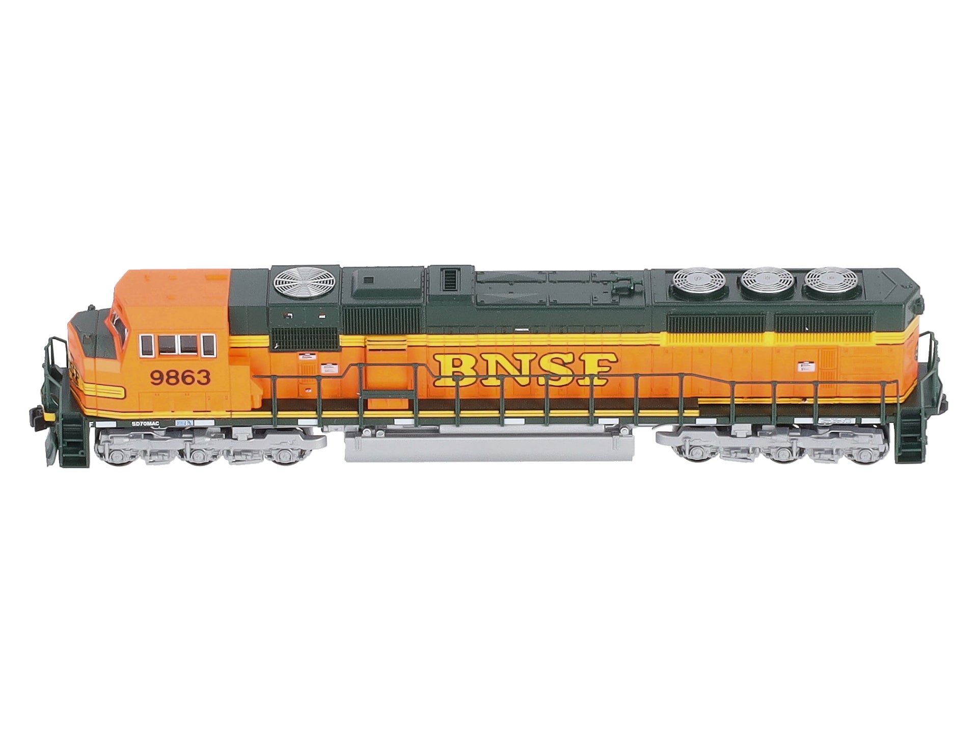 Kato 176-6311 N BNSF SD70MAC Diesel Locomotive #9863