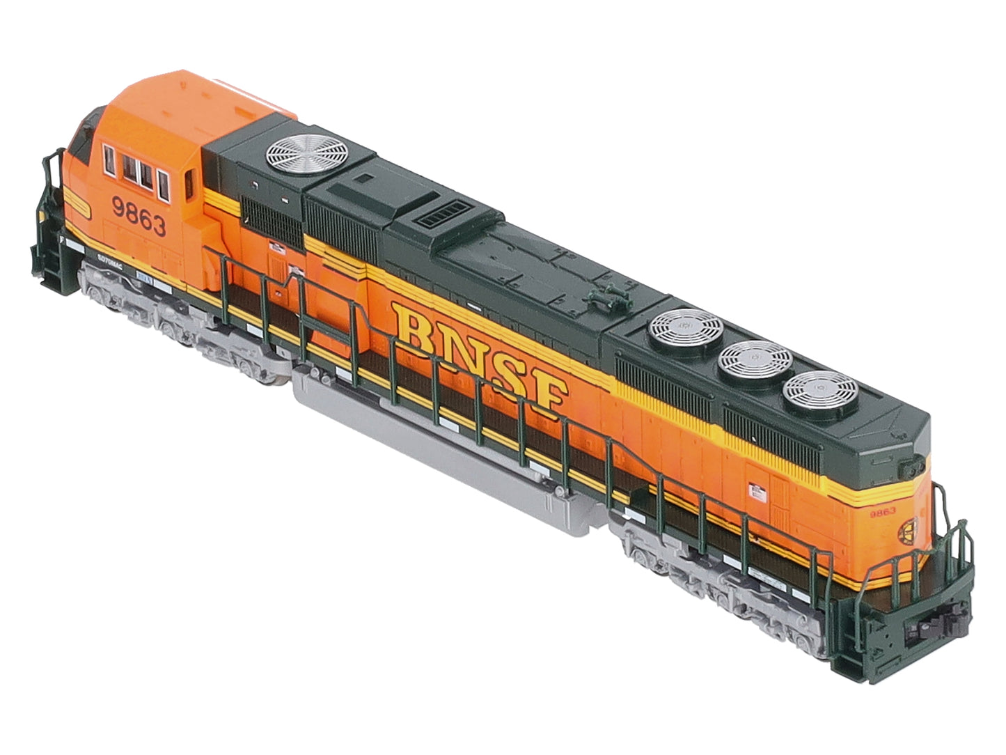 Kato 176-6311 N BNSF SD70MAC Diesel Locomotive #9863
